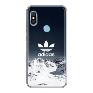 Чохли Адидас для Xiaomi Redmi 6 pro (AlphaPrint) (Адідас в горах)