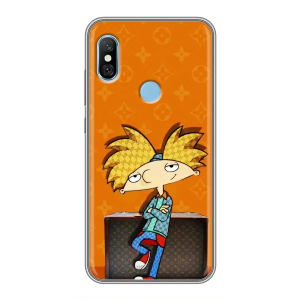 Чохол з принтом «Арнольд» для Xiaomi Redmi 6 pro