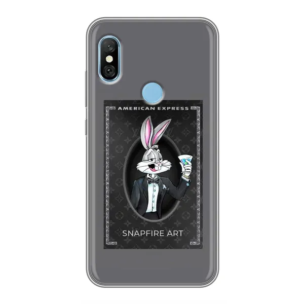 Чохол з принтом «Бакс Бані LV» для Xiaomi Redmi 6 pro