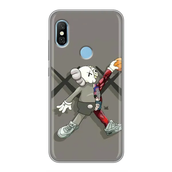Чехол с принтом «Беарбрик Джордан» для Xiaomi Redmi 6 pro