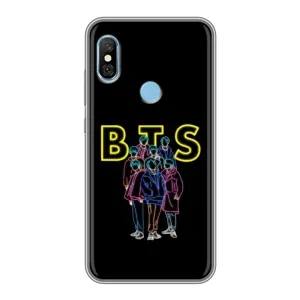 Чохли BTS для Xiaomi Redmi 6 pro (AlphaPrint) (BTS стайл)