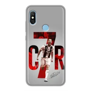 Чехол Криштиану Роналду для Xiaomi Redmi 6 pro (AlphaPrint) (C7R)