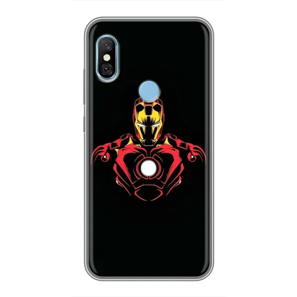 Чохол з принтом «Залізна людина» для Xiaomi Redmi 6 pro