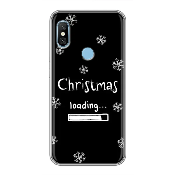 Чехол с принтом «Christmas loading» для Xiaomi Redmi 6 pro
