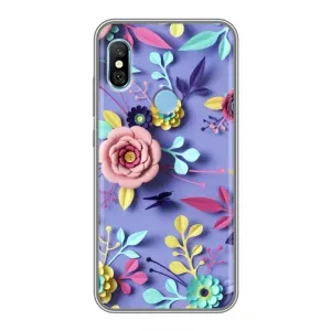Чохли з квітами для Xiaomi Redmi 6 pro (VPrint) (Дизайн квітів)