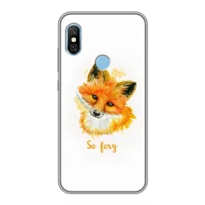 Чохли з картинкою Лисичка для Xiaomi Redmi 6 pro (VPrint) (Дівчинка Лиса)