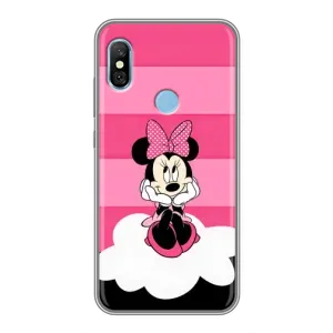 Эксклюзивный чехол для Xiaomi Redmi 6 pro (AlphaPrint - Мультяшные) (Девочка Maus)