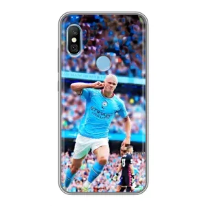 Чохли з футболістом Ерлінг Холанд для Xiaomi Redmi 6 pro (AlphaPrint) (фанати Холанда)