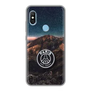 Чехлы PSG для Xiaomi Redmi 6 pro (AlphaPrint) (ФК ПСЖ)