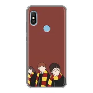 Чохли з Гаррі Поттером для Xiaomi Redmi 6 pro (AlphaPrint) (Гарі з друзями)