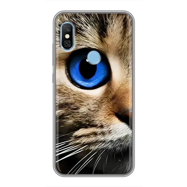 Чехол с принтом «Глаз кота» для Xiaomi Redmi 6 pro