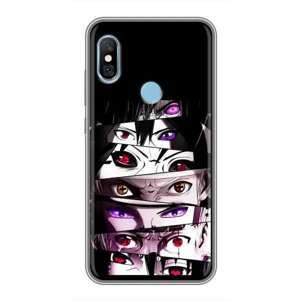 Чохол з принтом «Очі Anime» для Xiaomi Redmi 6 pro