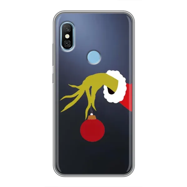 Чохол з принтом «Грінч з іграшкою» для Xiaomi Redmi 6 pro