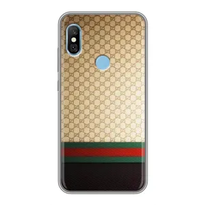 Чохли GUCCI для Сяомі Редмі 6 Про (AlphaPrint) (Гуччі Фон)