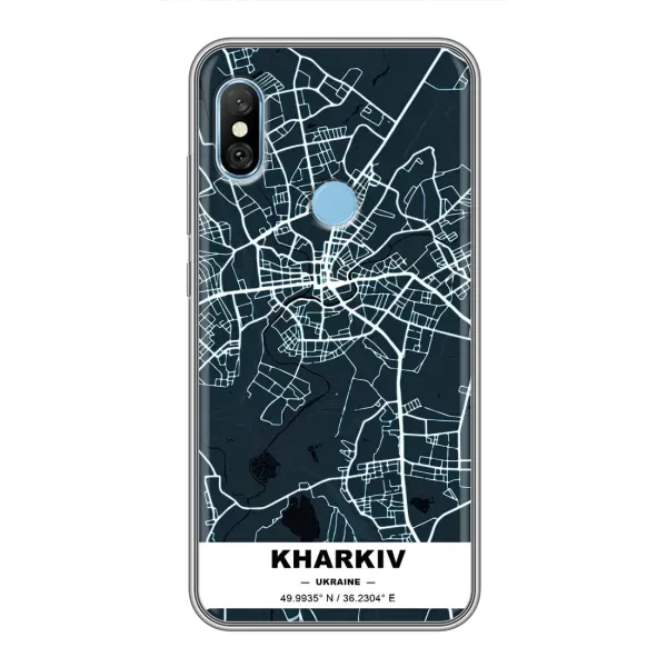 Чехол с принтом «Харьков» для Xiaomi Redmi 6 pro Чехол с принтом «Харьков» для Xiaomi Redmi 6 pro