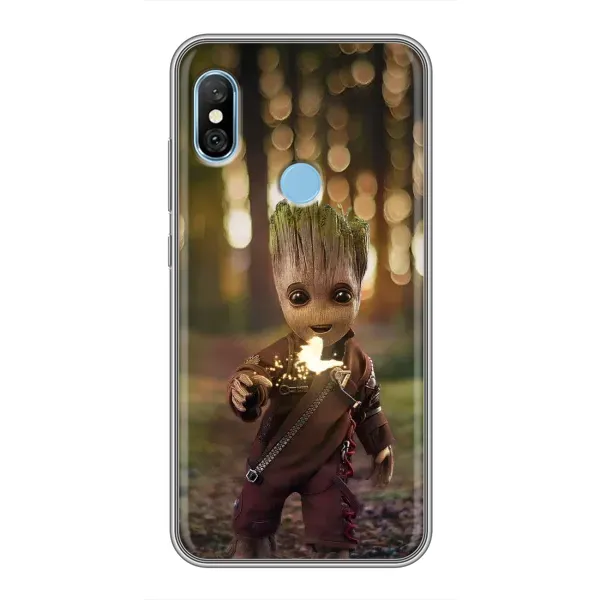 Чохол з принтом «I am Groot» для Xiaomi Redmi 6 pro