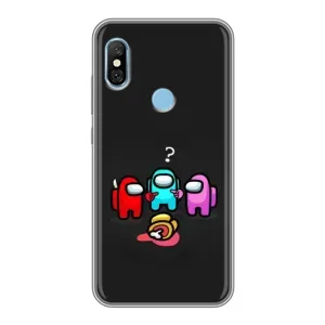 Чохли Амонг Ас для Xiaomi Redmi 6 pro (AlphaPrint) (Імпостер)