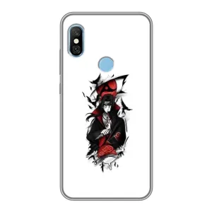Чохли на тему: Ітачи Учіха для Xiaomi Redmi 6 pro (AlphaPrint) (Ітачі з атрибутами)