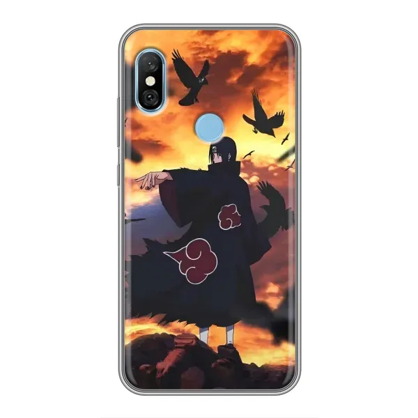 Чехол с принтом «Итачи с воронами» для Xiaomi Redmi 6 pro