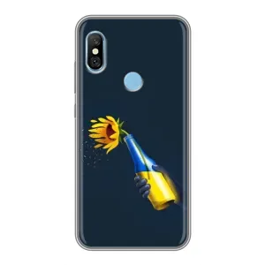 Чохол для Патріота України Xiaomi Redmi 6 pro - (AlphaPrint) (Коктель молотова)
