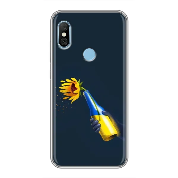 Чохол з принтом «Коктель молотова» для Xiaomi Redmi 6 pro