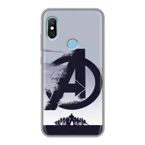 Чохли з героями Марвел Xiaomi Redmi 6 pro (VPrint) (Команда А)