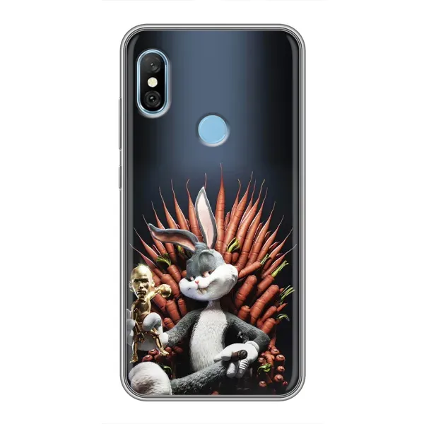 Чохол з принтом «Король Кролик» для Xiaomi Redmi 6 pro