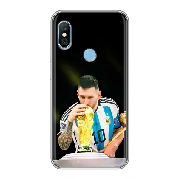 Чехол с принтом «Кубок Месси» для Xiaomi Redmi 6 pro Чехол с принтом «Кубок Месси» для Xiaomi Redmi 6 pro