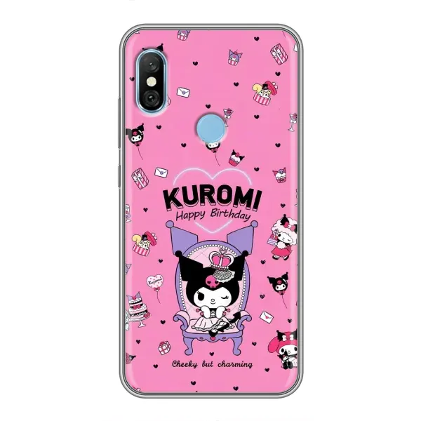 Чохол з принтом «KUROMI» для Xiaomi Redmi 6 pro