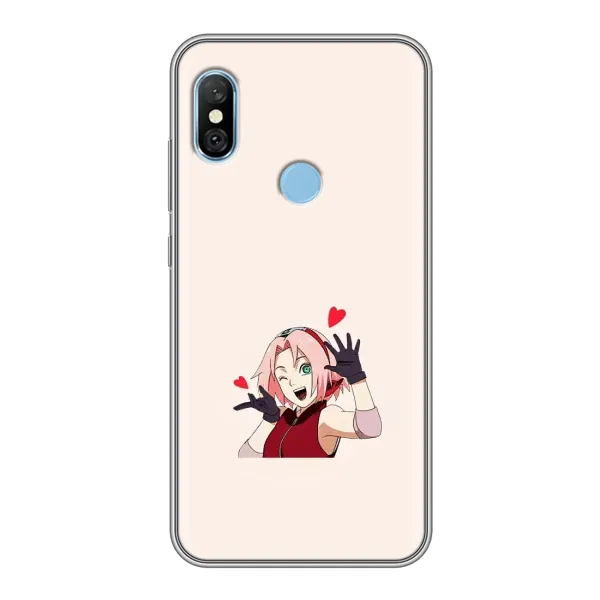 Чохол з принтом «Лайк Сакура» для Xiaomi Redmi 6 pro