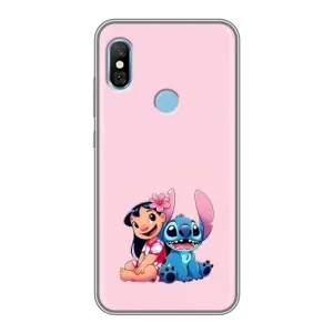 Чохол з принтом Стіч на Xiaomi Redmi 6 pro (Ліло і Стіч)
