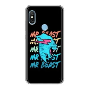 Чохли Містер Біст для Сяомі Редмі 6 Про (logo Mr beast)