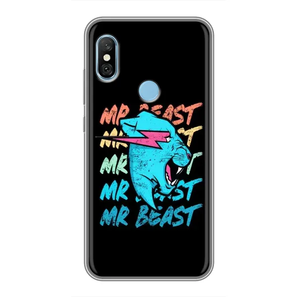 Чехол с принтом «logo Mr beast» для Xiaomi Redmi 6 pro Чехол с принтом «logo Mr beast» для Xiaomi Redmi 6 pro