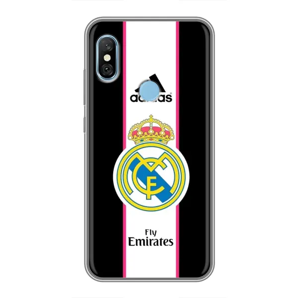 Чехол с принтом «лого Real Madrid» для Xiaomi Redmi 6 pro Чехол с принтом «лого Real Madrid» для Xiaomi Redmi 6 pro