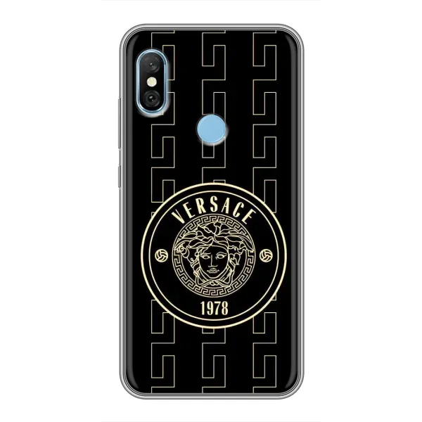 Чехол с принтом «Лого Версаче» для Xiaomi Redmi 6 pro
