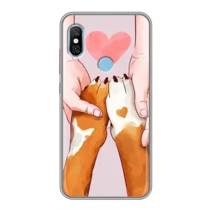 Чехлы с собаками для Xiaomi Redmi 6 pro (VPrint) (Любовь к собакам)