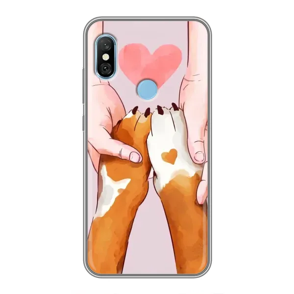 Чехол с принтом «Любовь к собакам» для Xiaomi Redmi 6 pro Чехол с принтом «Любовь к собакам» для Xiaomi Redmi 6 pro