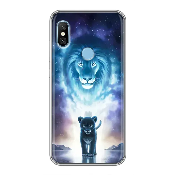 Чохол з принтом «Маленький лев» для Xiaomi Redmi 6 pro