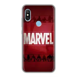 Чохол МАРВЕЛ для Сяомі Редмі 6 Про (AlphaPrint) (MARVEL)
