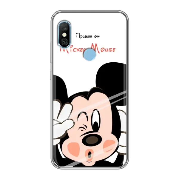 Чехол с принтом «Маус Микки» для Xiaomi Redmi 6 pro Чехол с принтом «Маус Микки» для Xiaomi Redmi 6 pro