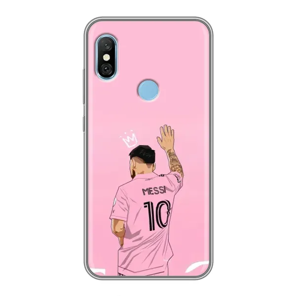 Чохол з принтом «Мессі Маямі» для Xiaomi Redmi 6 pro