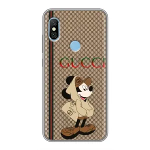 Чохли GUCCI для Сяомі Редмі 6 Про (AlphaPrint) (Mickey GUCCI)