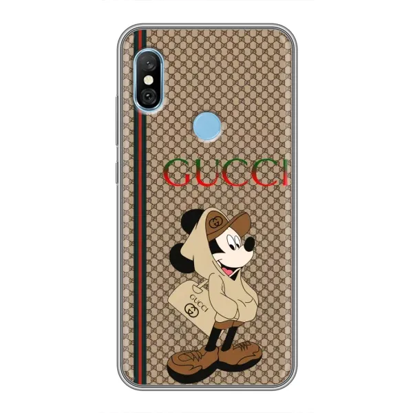 Чехол с принтом «Mickey GUCCI» для Xiaomi Redmi 6 pro