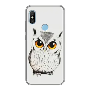 Чехол с птицами на Xiaomi Redmi 6 pro (VPrint) (Милая Сова)