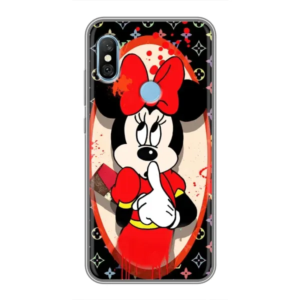 Чехол с принтом «Минни Маус ЛВ» для Xiaomi Redmi 6 pro