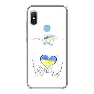 Чохол для Патріота України Xiaomi Redmi 6 pro - (AlphaPrint) (Мир Україні)