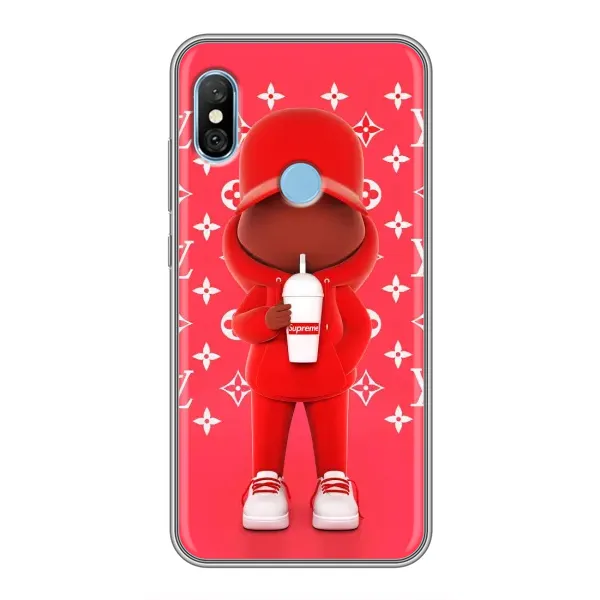 Чохол з принтом «Модний стиль» для Xiaomi Redmi 6 pro