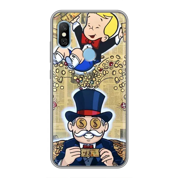 Чохол з принтом «Монополія Мен» для Xiaomi Redmi 6 pro