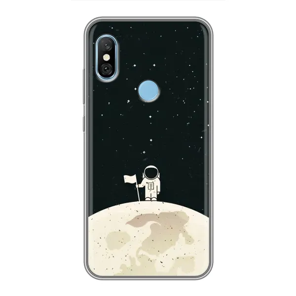 Чехол с принтом «На луне» для Xiaomi Redmi 6 pro