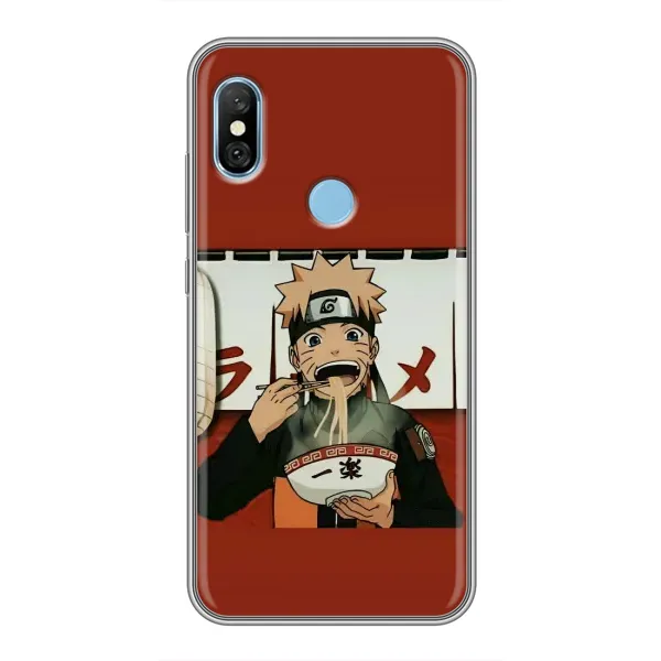 Чохол з принтом «Наруто с лапшой» для Xiaomi Redmi 6 pro